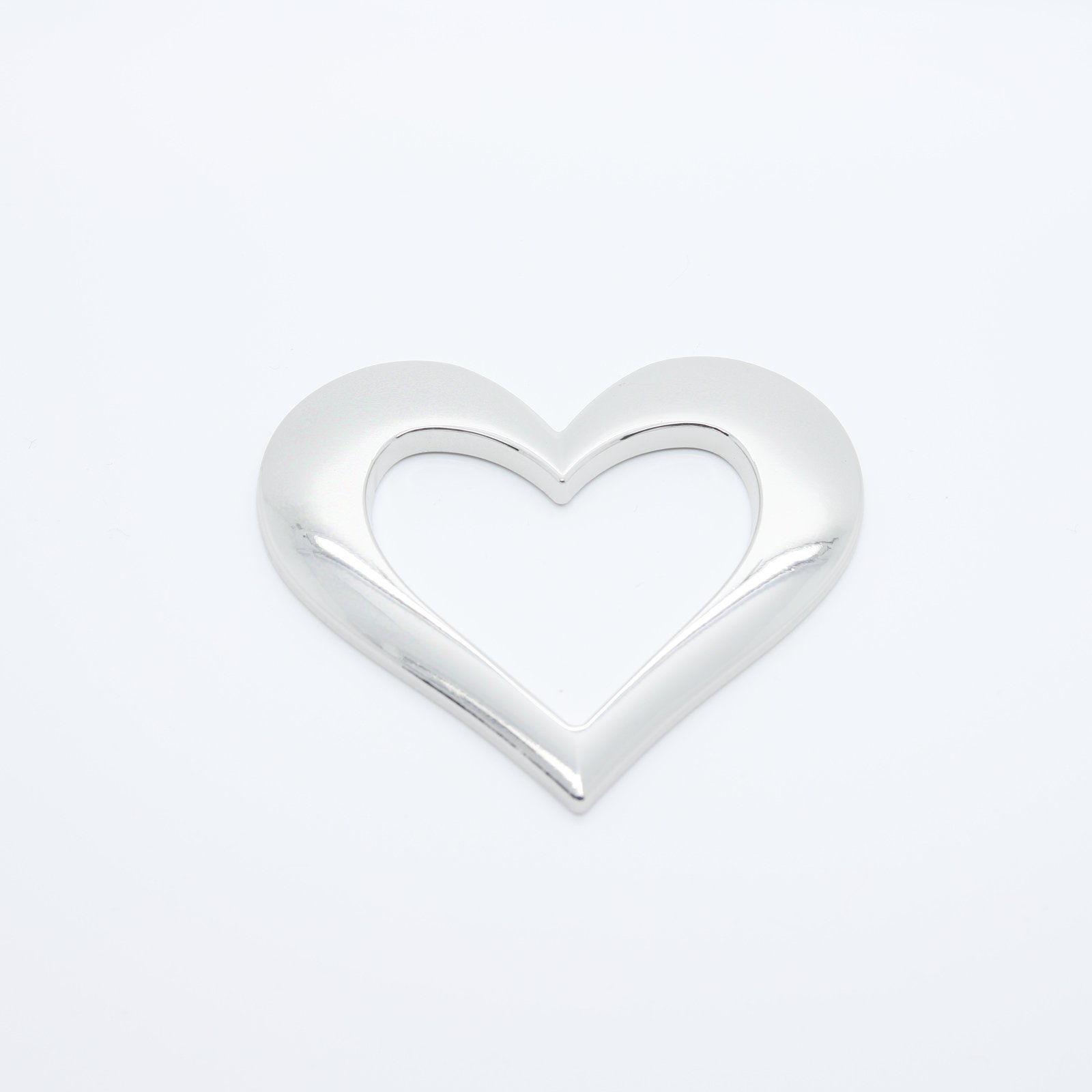 | Boucle cœur métal argenté | D'YRSAN