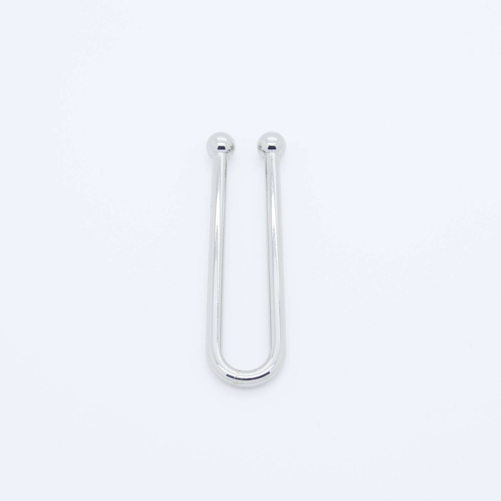 Divisorio a U in metallo argentato 62 mm