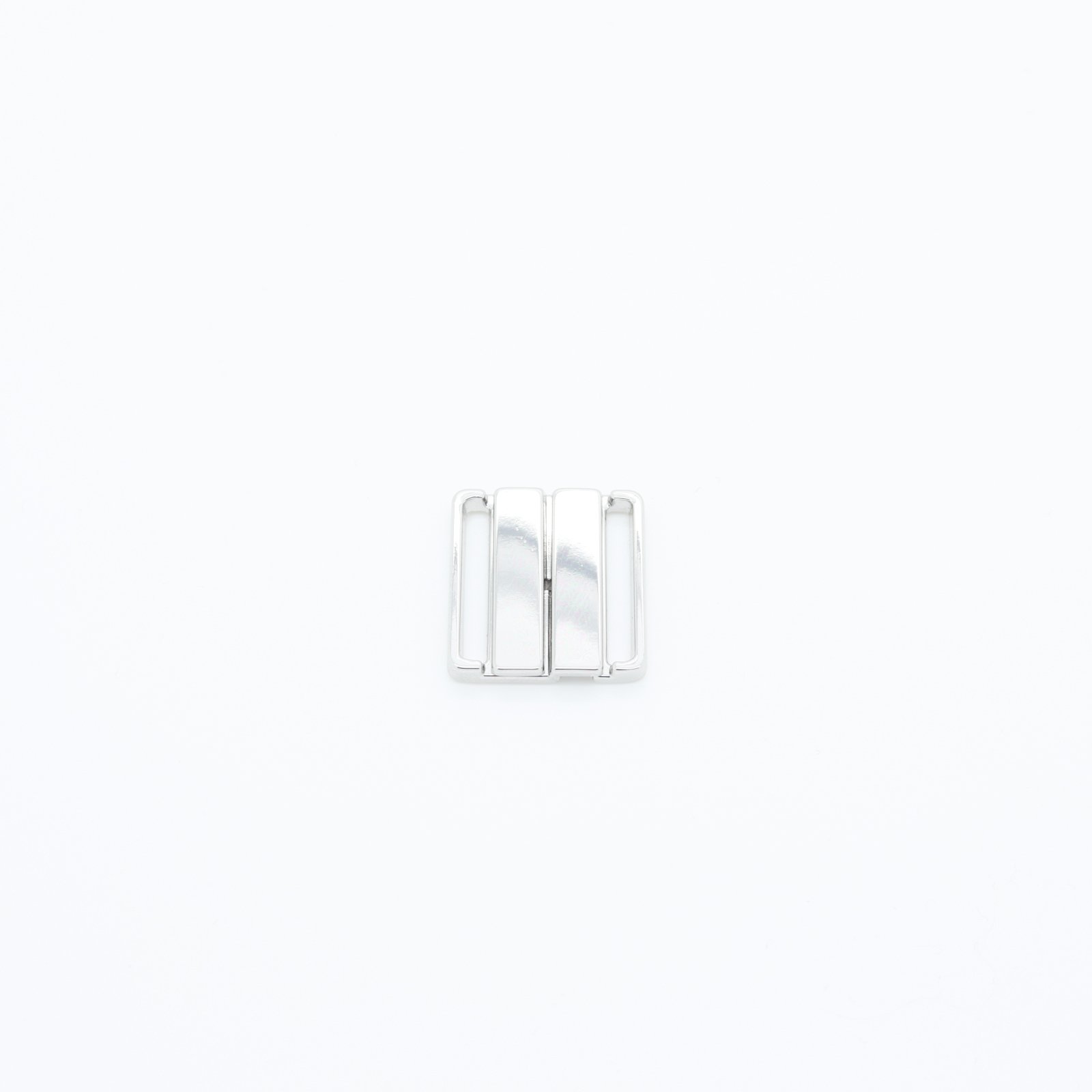 Fermoir en métal argenté 20 mm