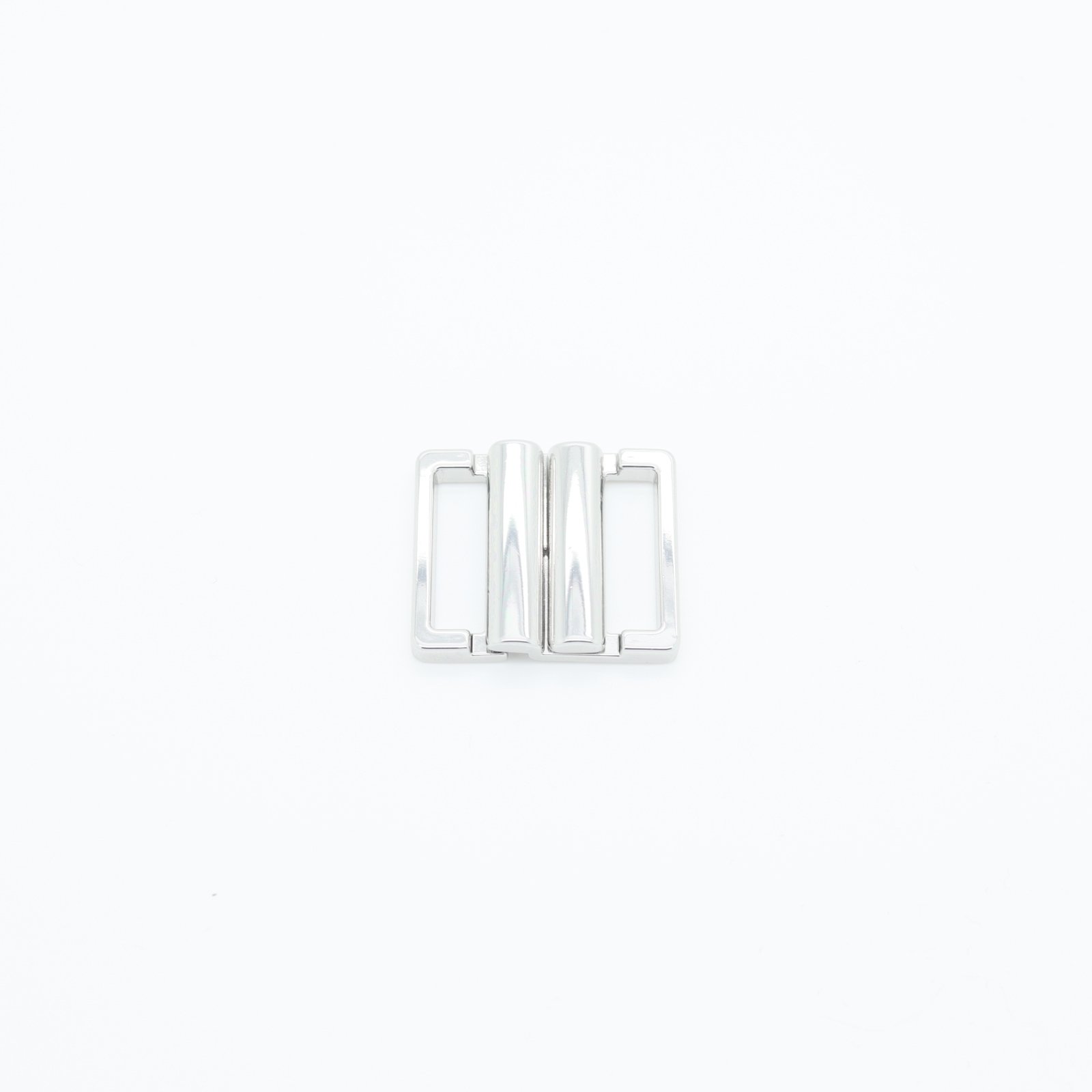 Fermoir en métal argenté 20 mm