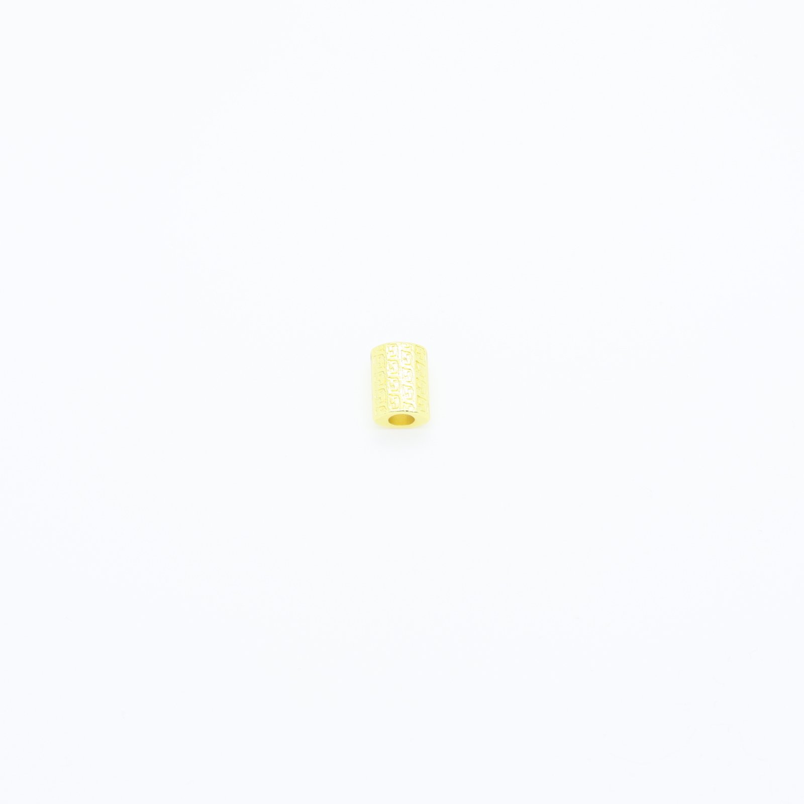 | Embout à cordon en métal doré brillant | D'YRSAN