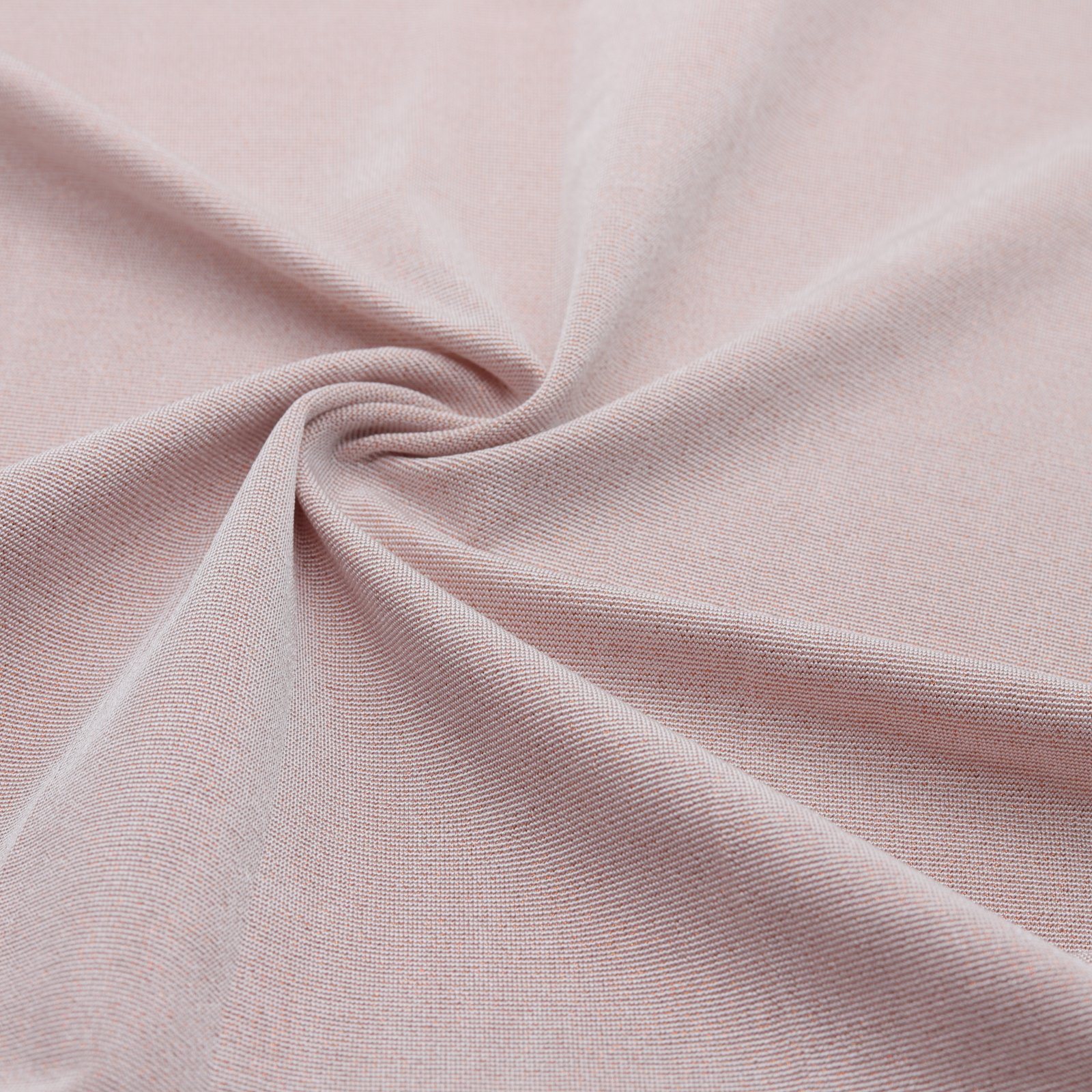 Tissu en maille jacquard lurex rose clair