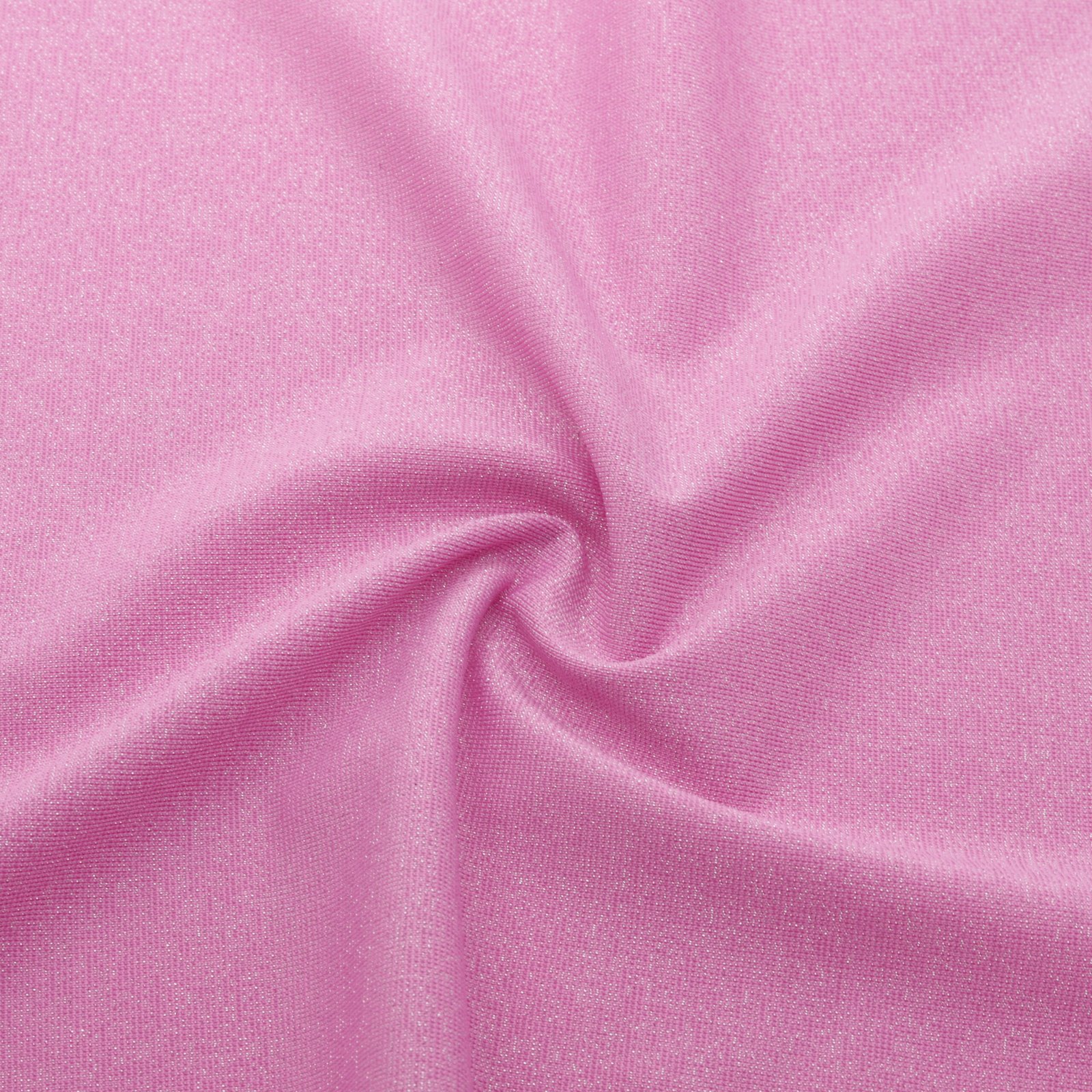 Tessuto jacquard in nylon spandex rosa metallizzato