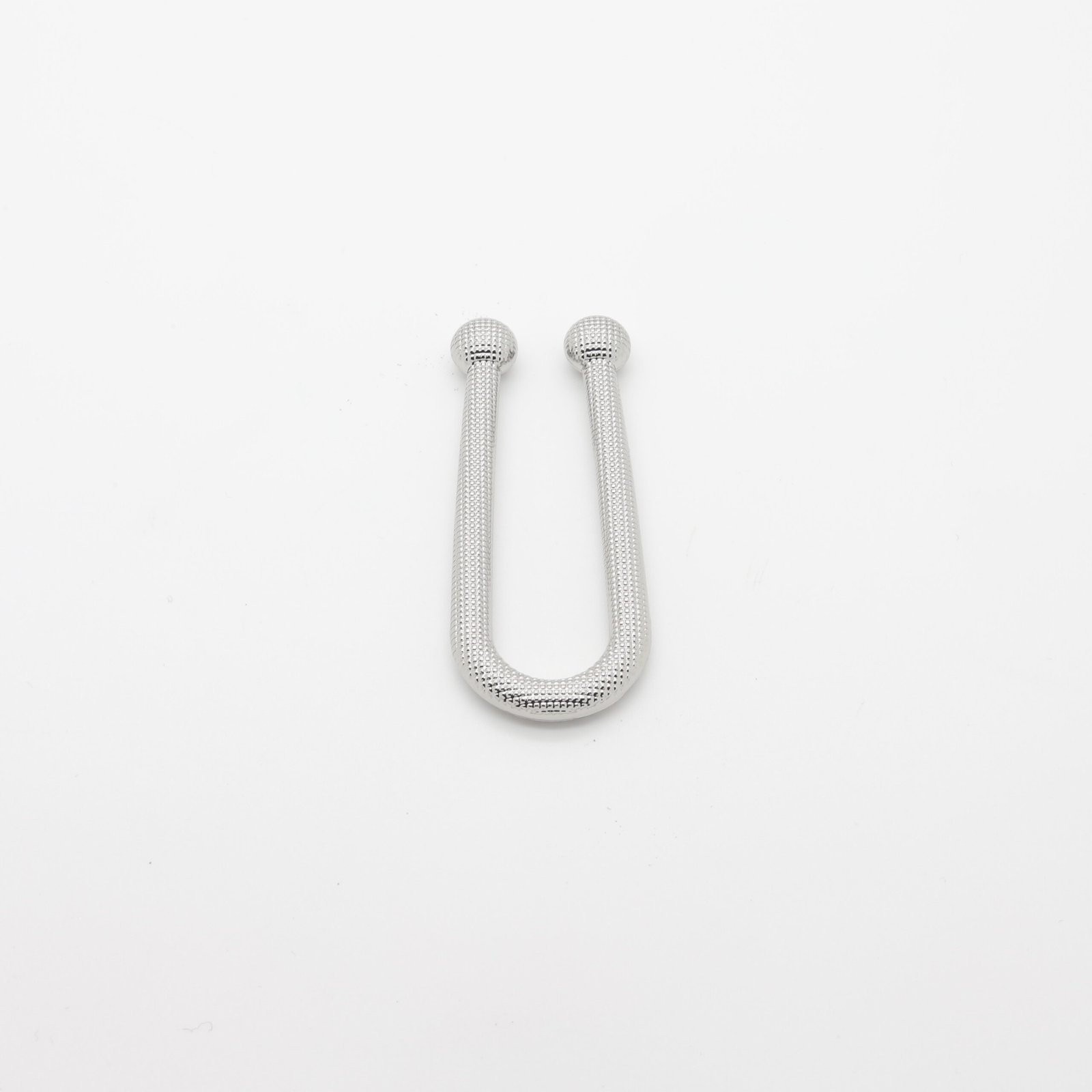 | Passant en métal argenté forme U | D'YRSAN