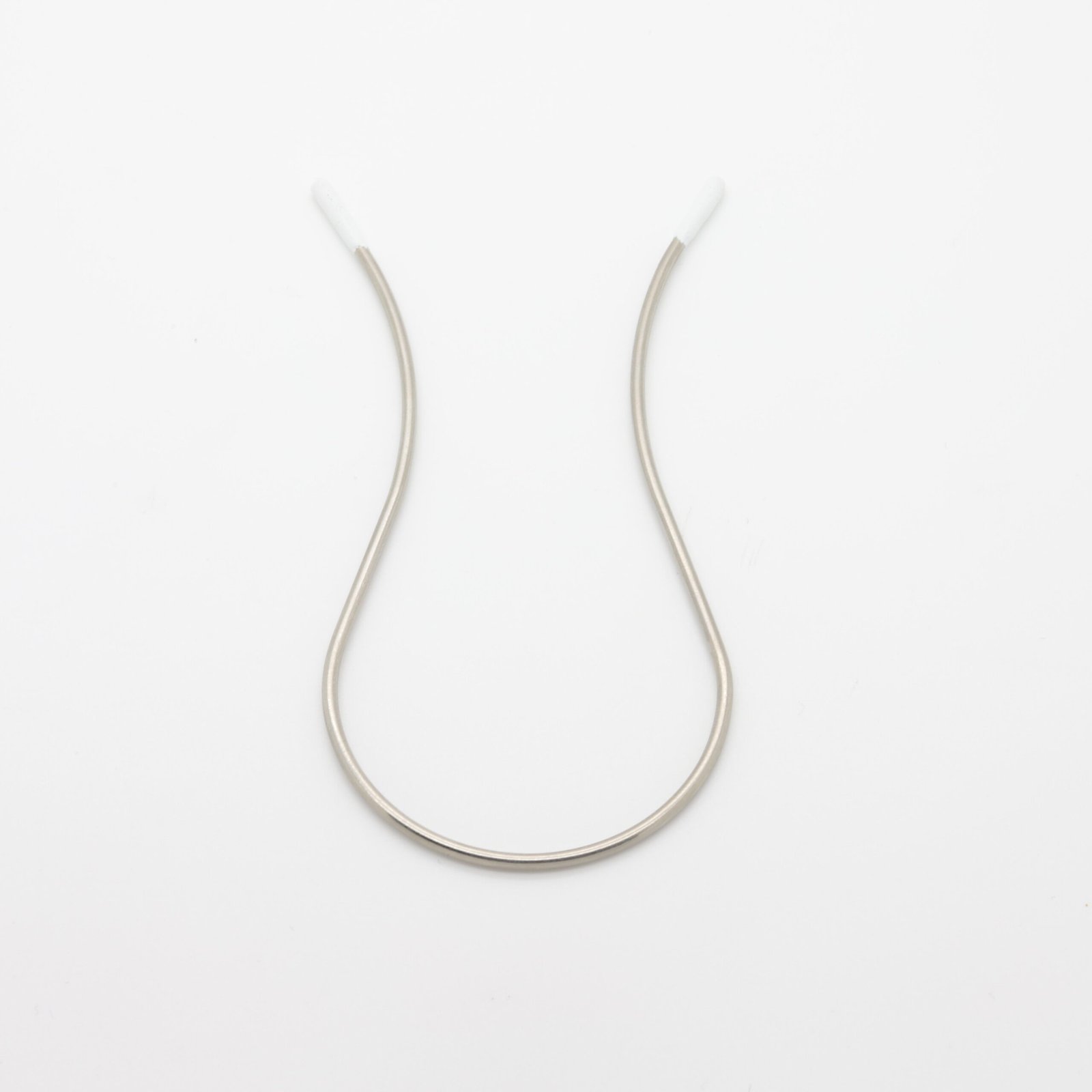 Séparateur en métal argenté en forme de U