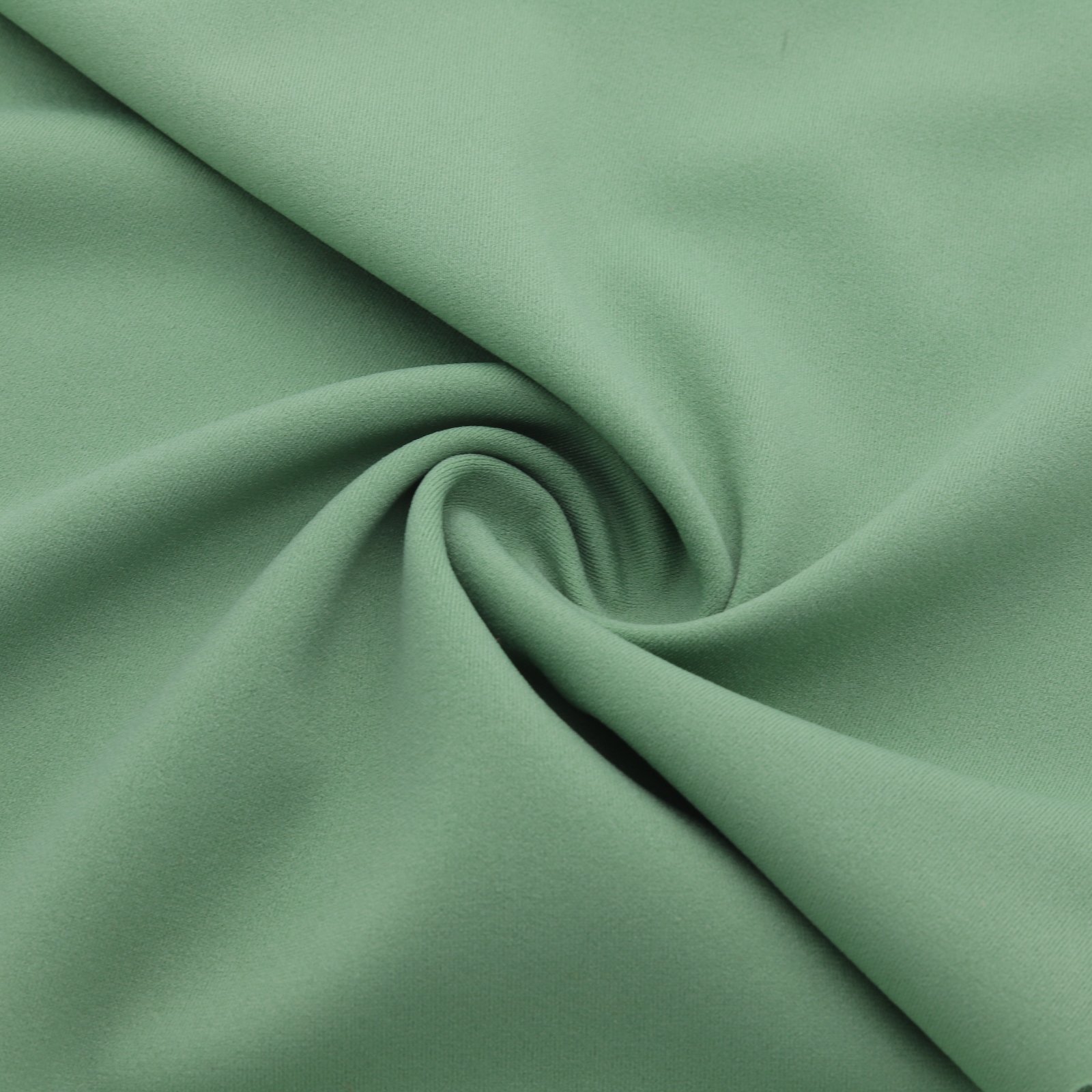 Tissu microfibre vert extensible et doux
