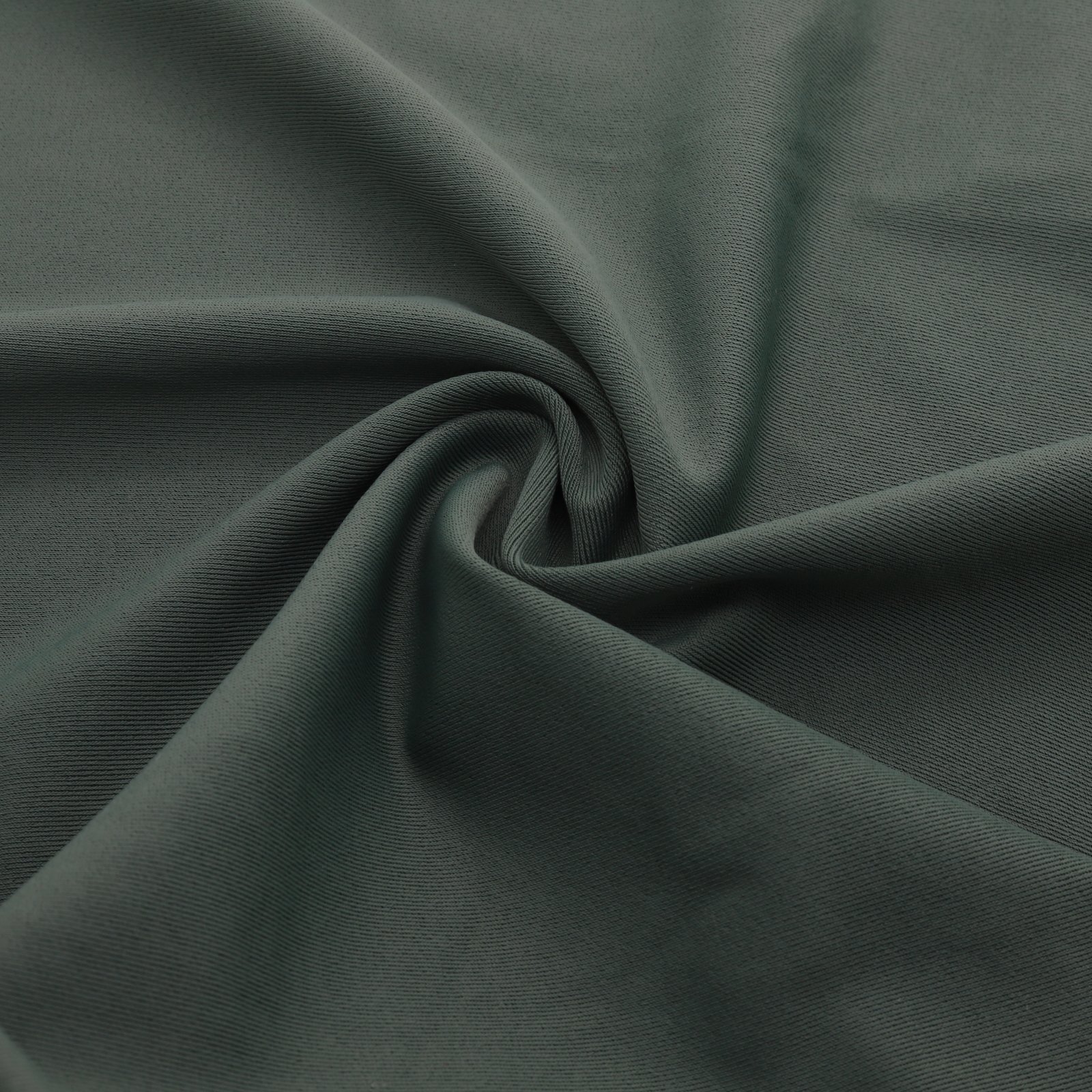 Tissu microfibre vert extensible en nylon recyclé