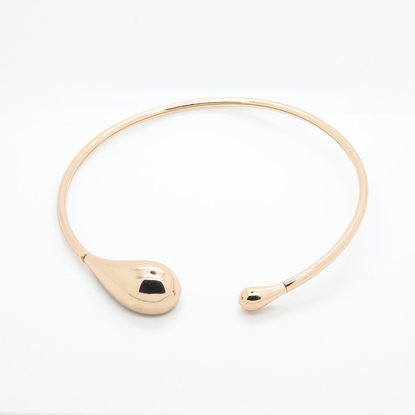 | Collier torque connecteur en métal doré | D'YRSAN