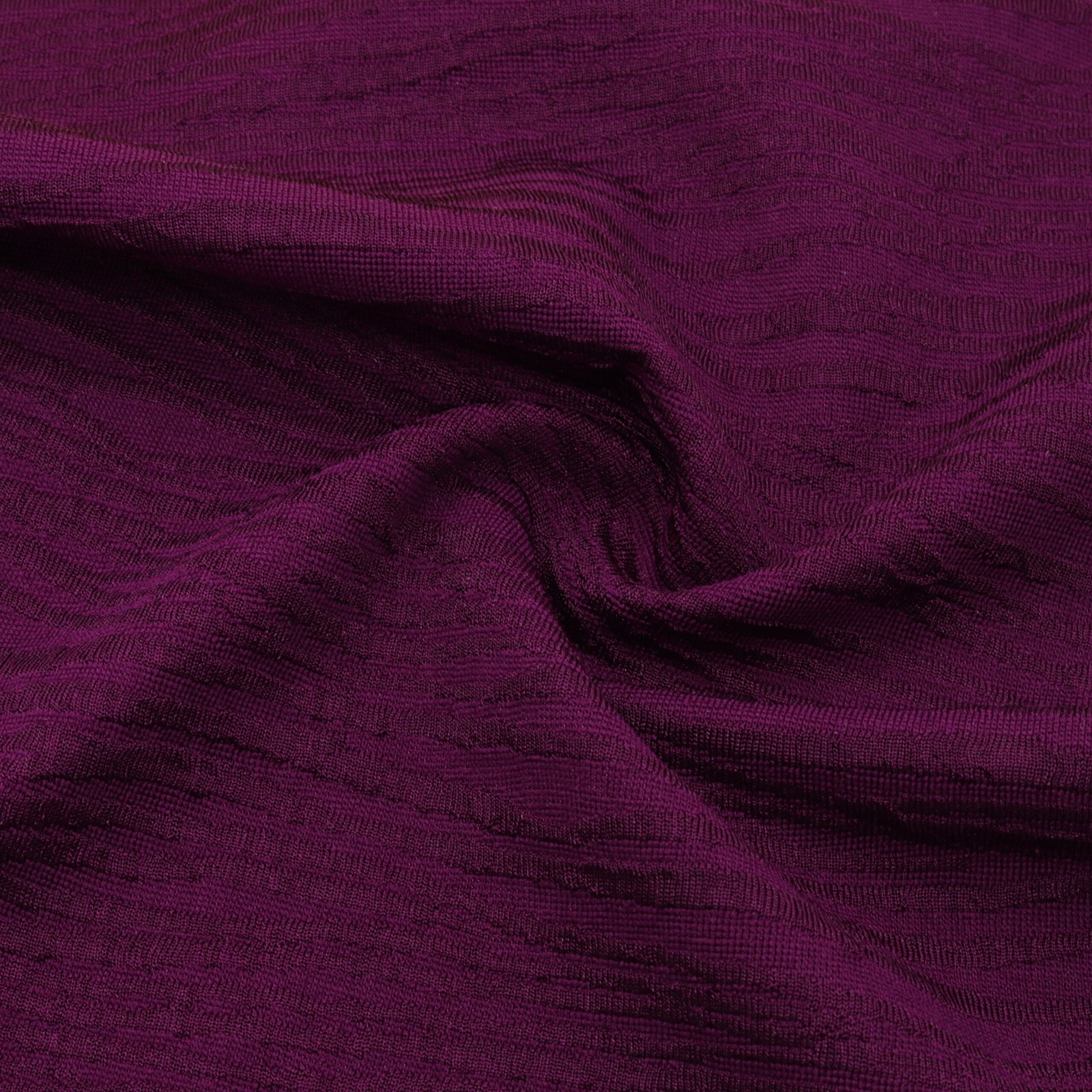Tissu bain violet polyester élasthanne gaufré