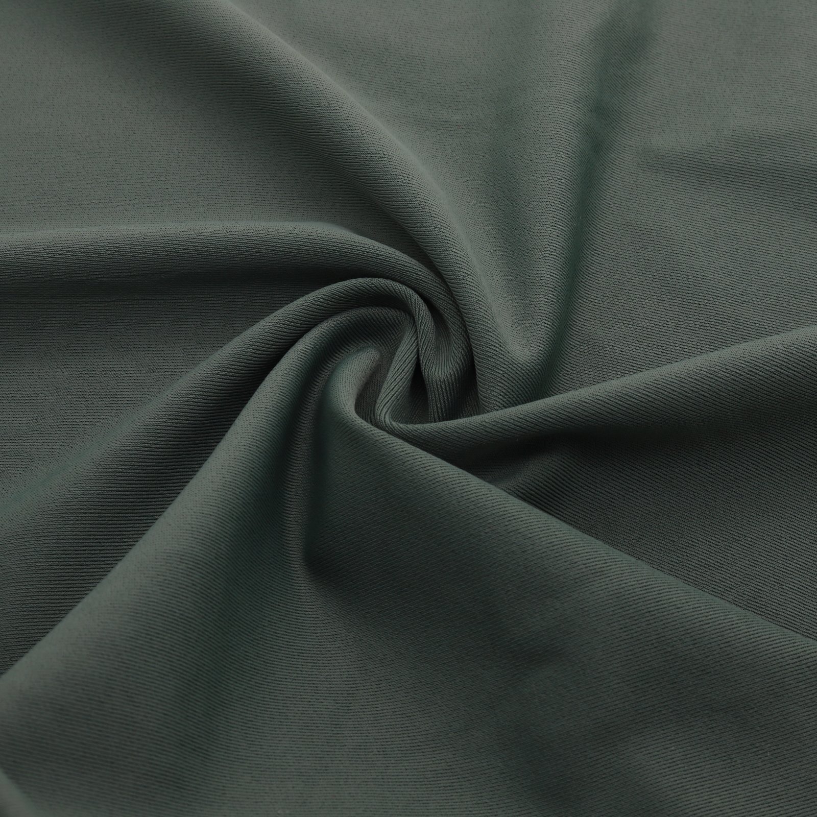 Tissu microfibre vert extensible en nylon recyclé