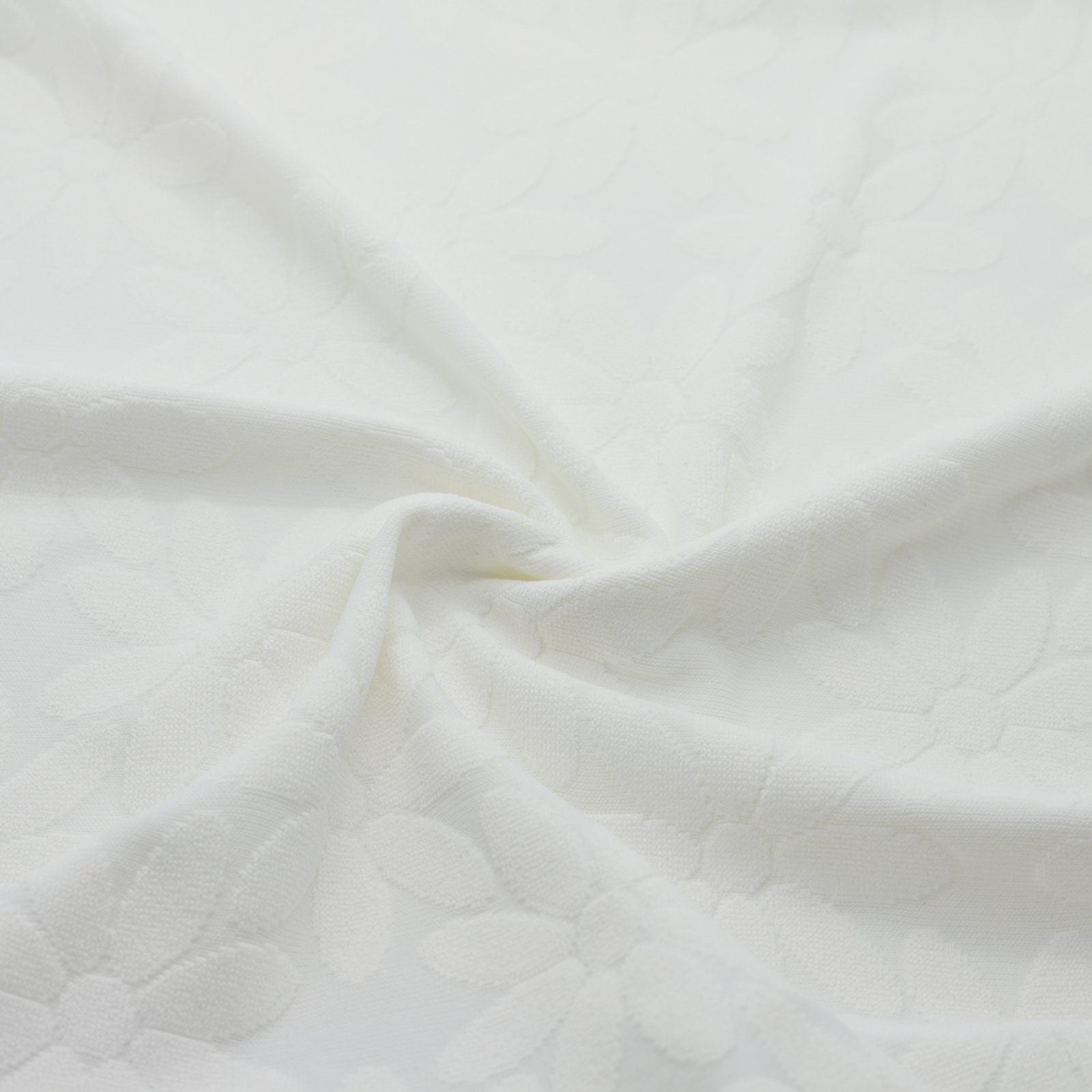 Tissu en maille jacquard à imprimé floral